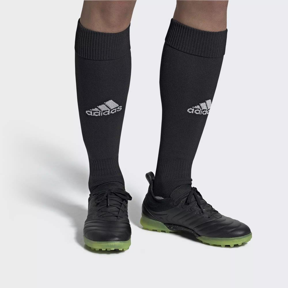 Adidas Copa 19.1 Turf Tenis De Futbol Negros Para Hombre (MX-41570)